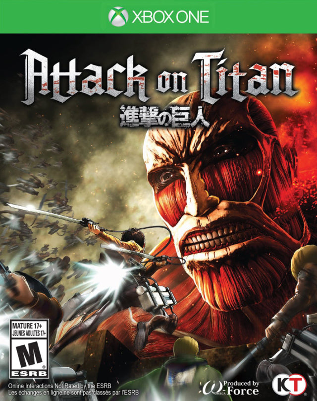 Attack on Titan -  (XB1) Xbox One [Pre-Owned] Video Games Koei Tecmo Games   