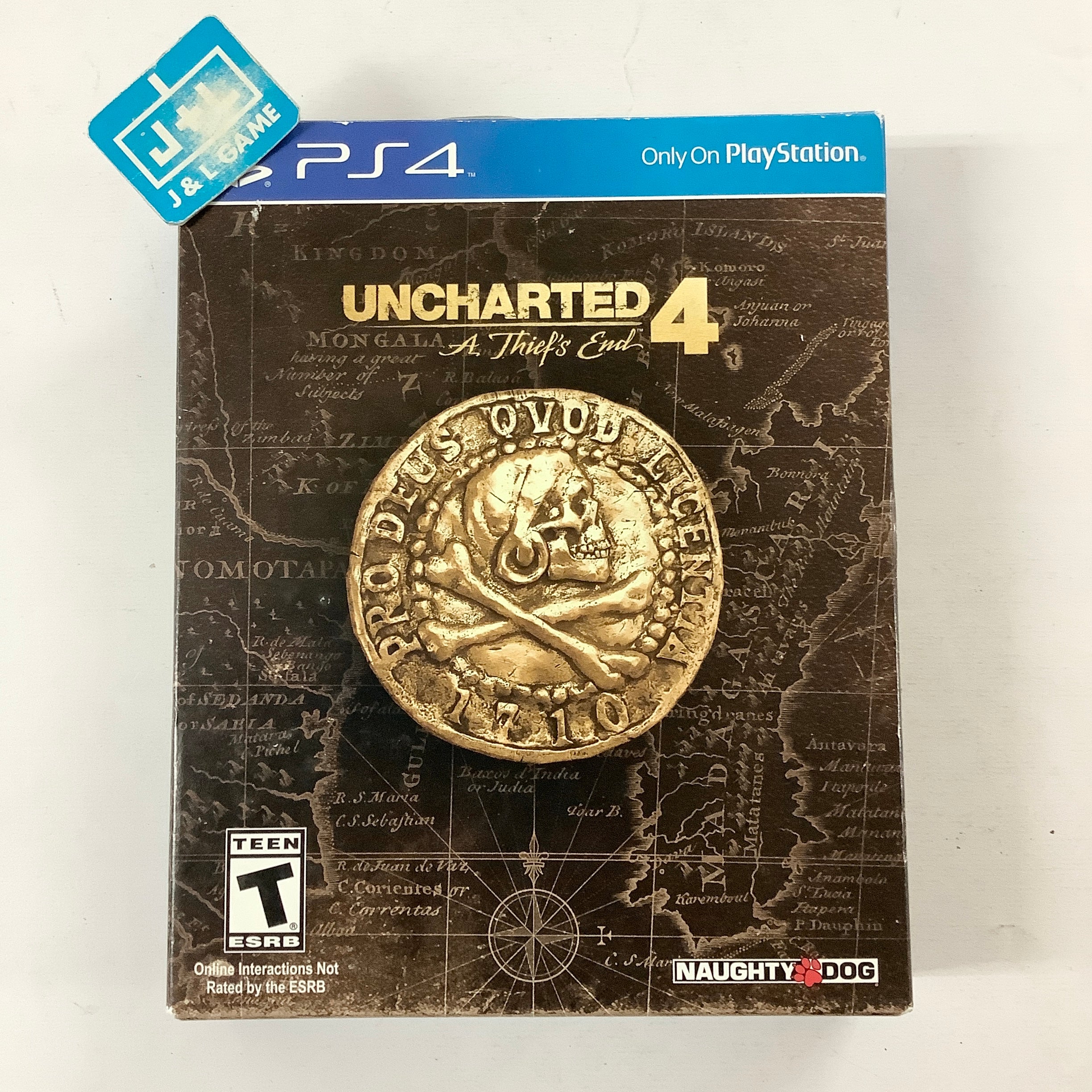 Uncharted 4: A Thief's End (Special Edition) - (PS4) PlayStation 4 [Pre-Owned] Video Games SCEA   