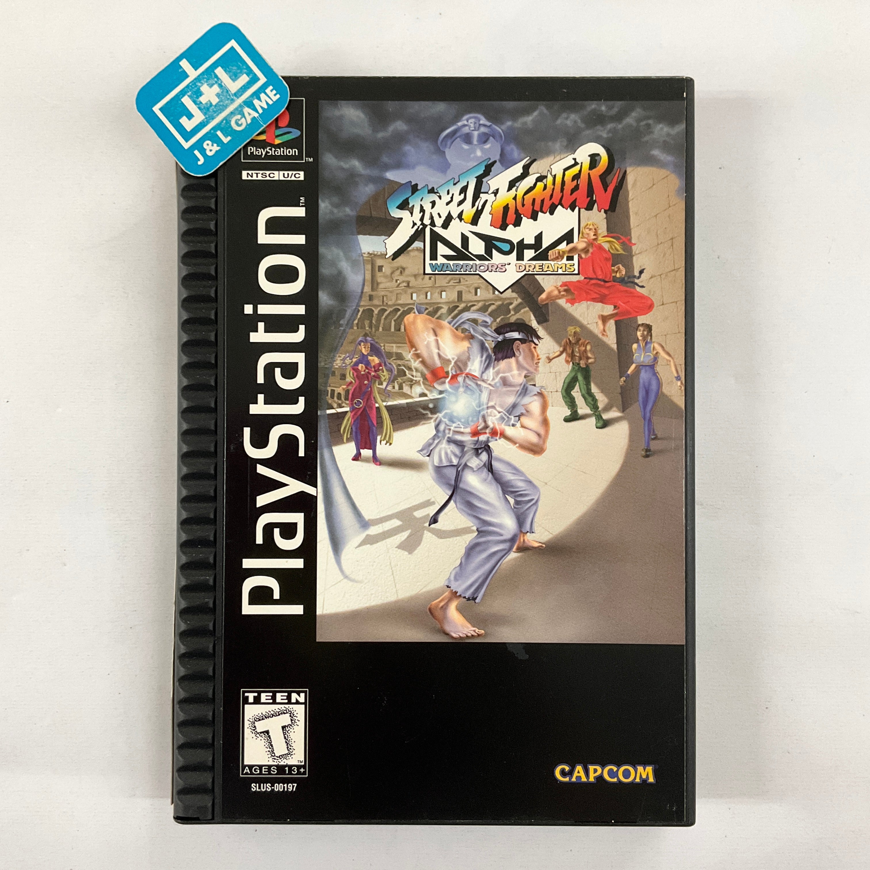 Street Fighter Alpha: Warriors' Dreams (Long Box) - (PS1) PlayStation 1 [Pre-Owned] Video Games Capcom   