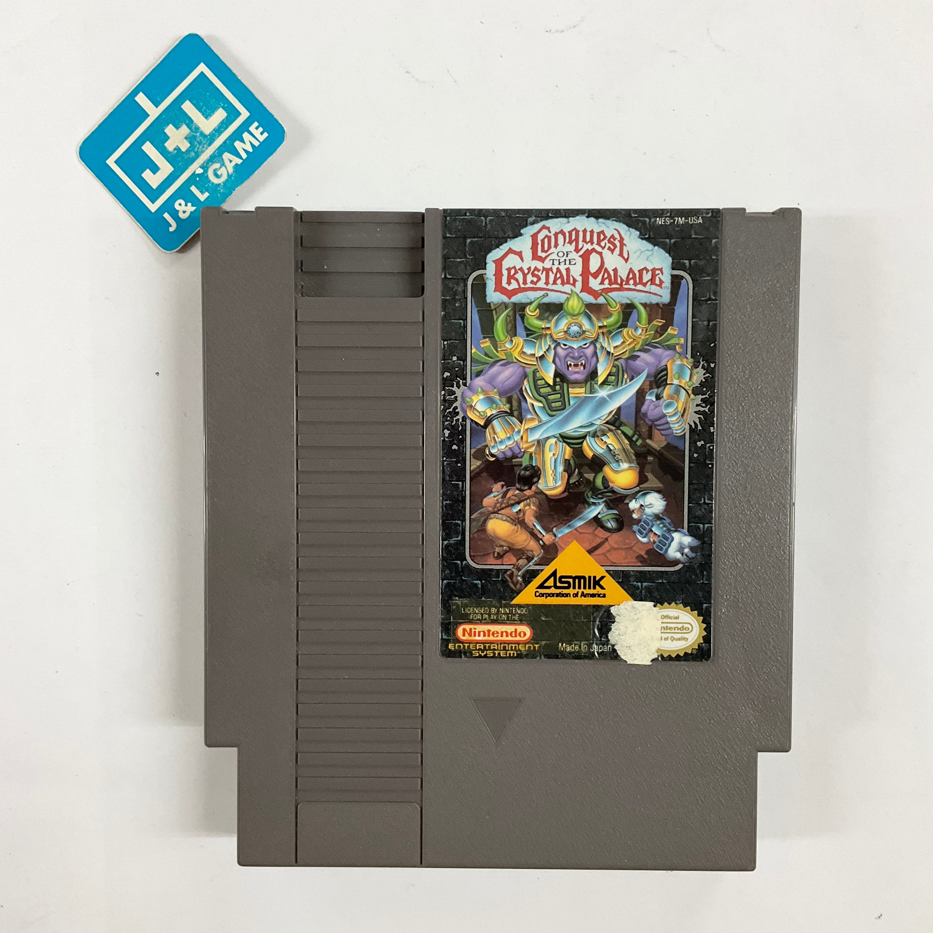 Conquest of the Crystal Palace - (NES) Nintendo Entertainment System [Pre-Owned] Video Games Asmik Corporation of America   