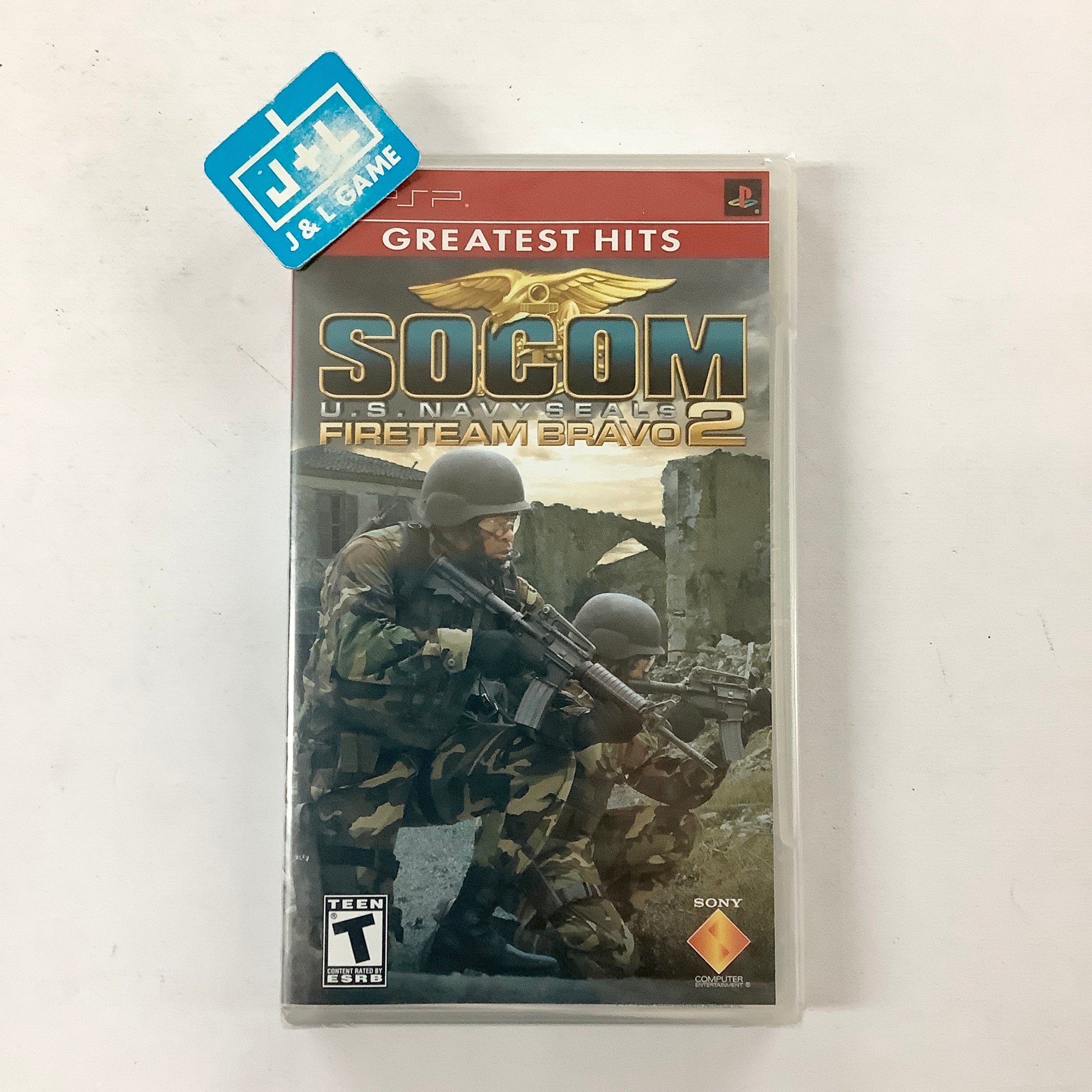 SOCOM: U.S. Navy SEALs Fireteam Bravo 2 (Greatest Hits) - Sony PSP Video Games SCEA   