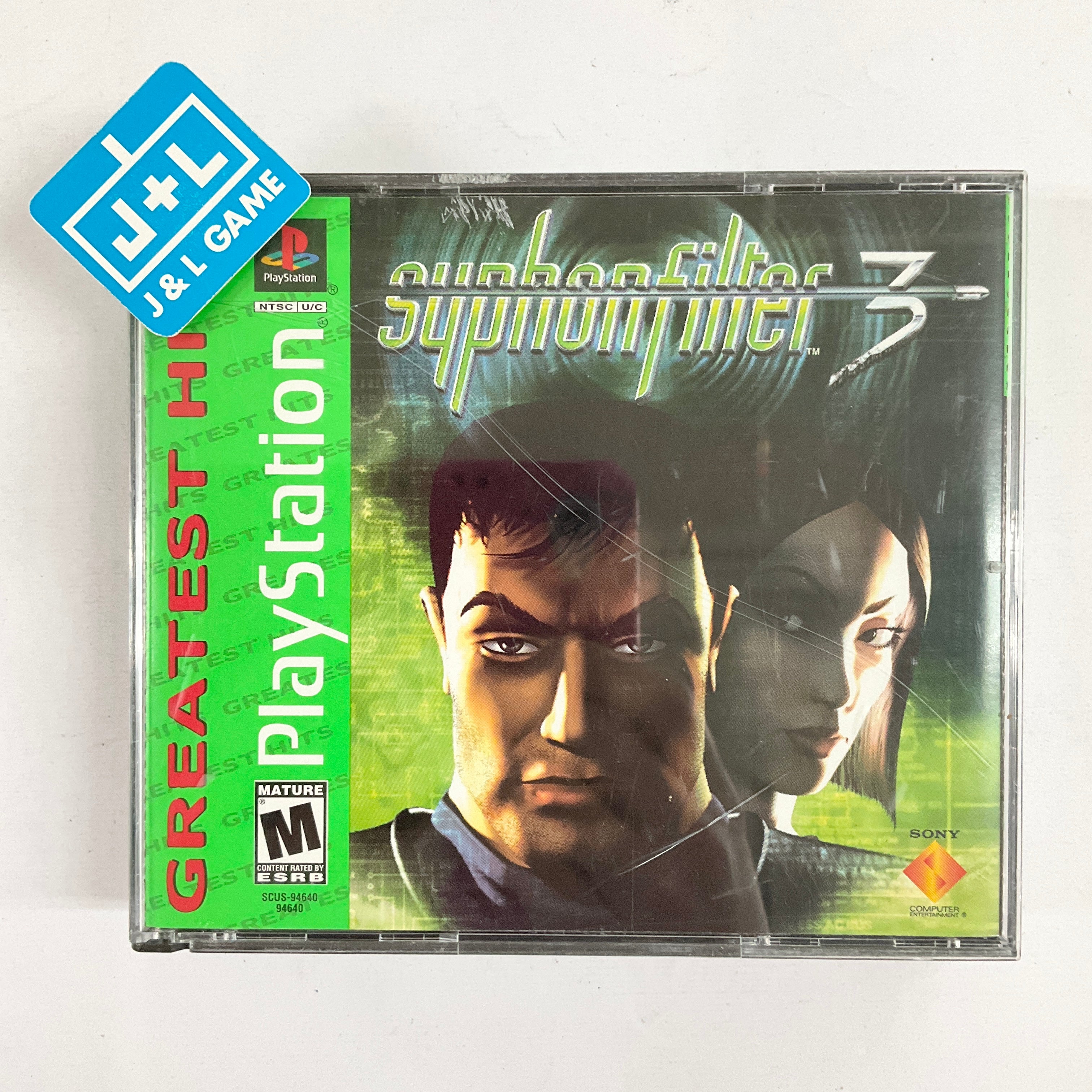 Syphon Filter 3 (Greatest Hits) - (PS1) PlayStation [Pre-Owned] Video Games Sony   