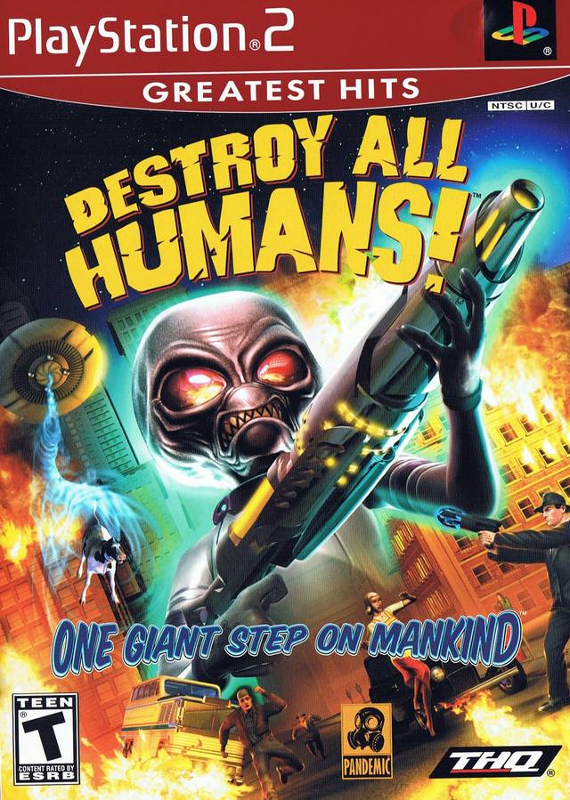 Destroy All Humans! (Greatest Hits) - (PS2) PlayStation 2 [Pre-Owned] Video Games THQ   