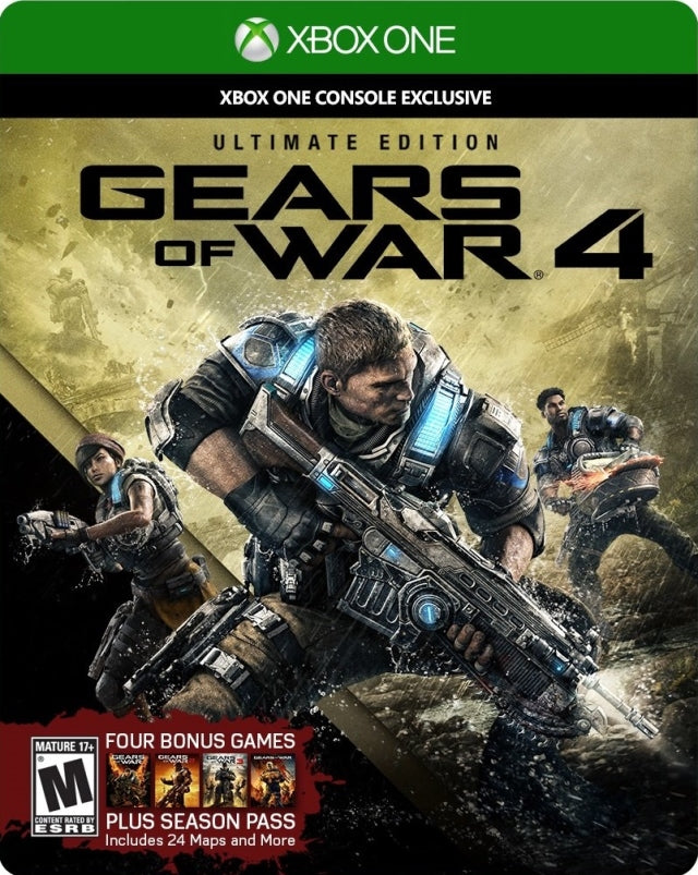 Gears of War 4: Ultimate Edition - (XB1) Xbox One [Pre-Owned] Video Games Microsoft   