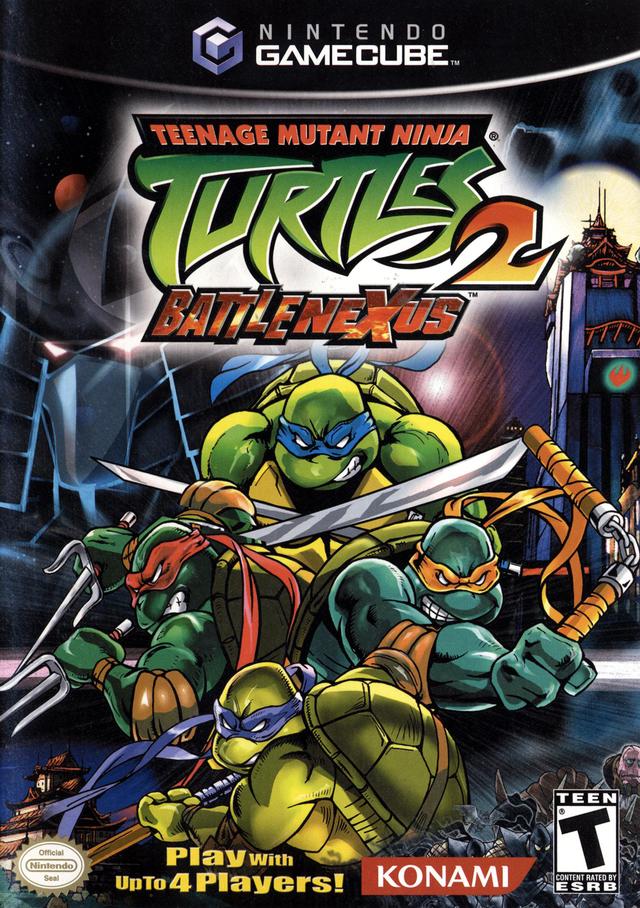 Teenage Mutant Ninja Turtles 2: Battle Nexus - (GC) GameCube [Pre-Owned] Video Games Konami   