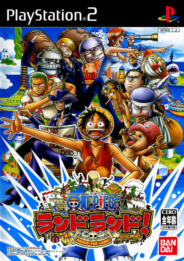 One Piece: Round the Land - (PS2) PlayStation 2 [Pre-Owned] (Japanese Import) Video Games Bandai   