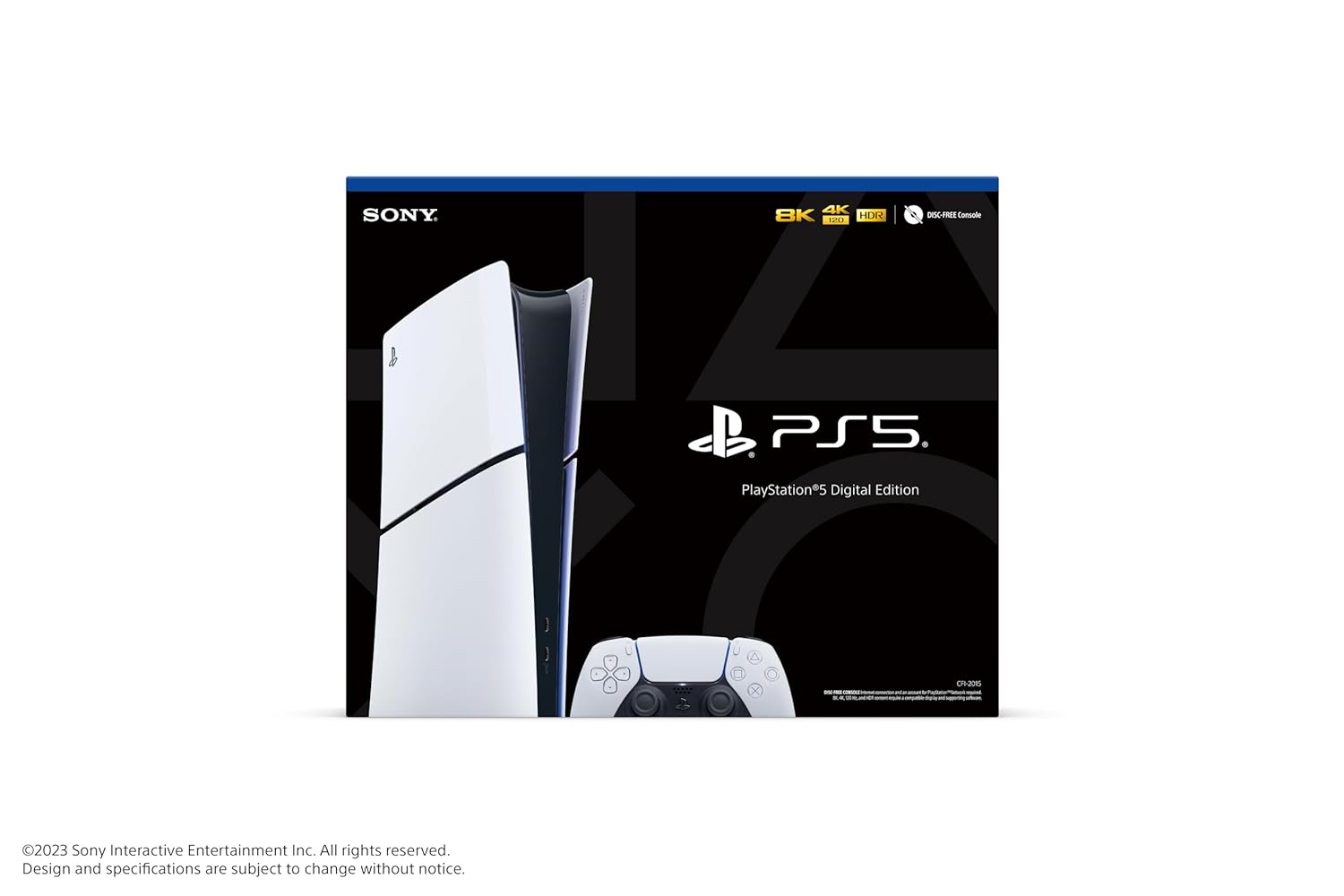 SONY PlayStation 5 Slim Digital Edition Console (CFI-2015) - (PS5) PlayStation 5 Consoles PlayStation   