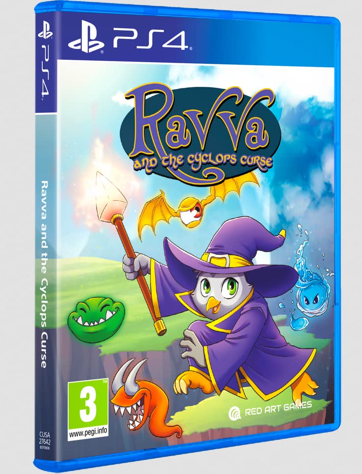 Ravva and the Cyclops Curse - (PS4) PlayStation 4 [Pre-Owned] (European Import) Video Games Red Art Games   