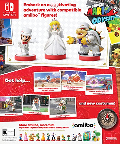 Bowser Wedding Outfit (Super Mario Odyssey) - Nintendo Switch Amiibo Amiibo Nintendo   