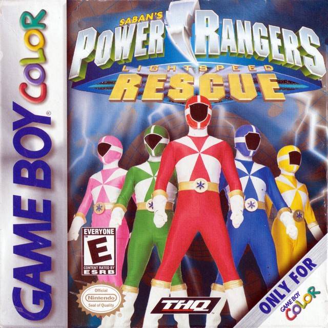 Saban's Power Rangers: Lightspeed Rescue - (GBC) Game Boy Color [Pre-Owned] Video Games Electronic Arts   