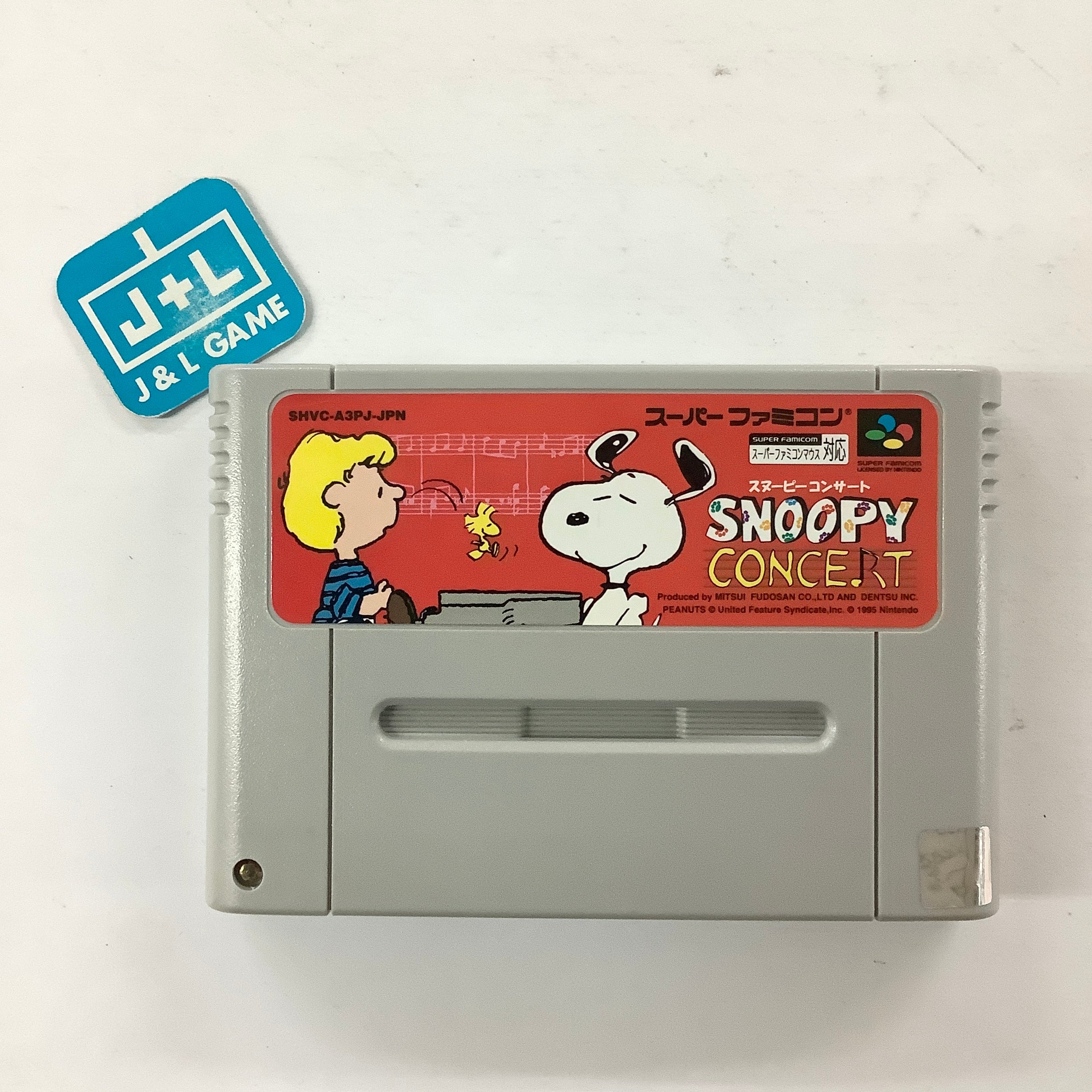 Snoopy Concert - (SFC) Super Famicom [Pre-Owned] (Japanese Import) Video Games Mitsui Fudosan   