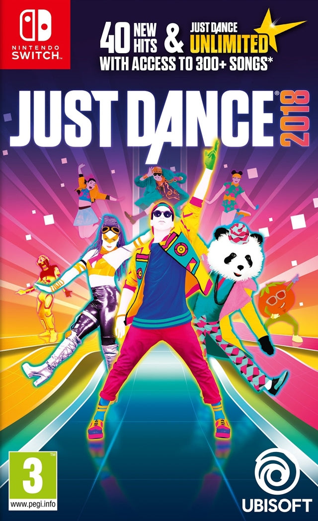 Just Dance 2018 - (NSW) Nintendo Switch [Pre-Owned] (European Import) Video Games Ubisoft   