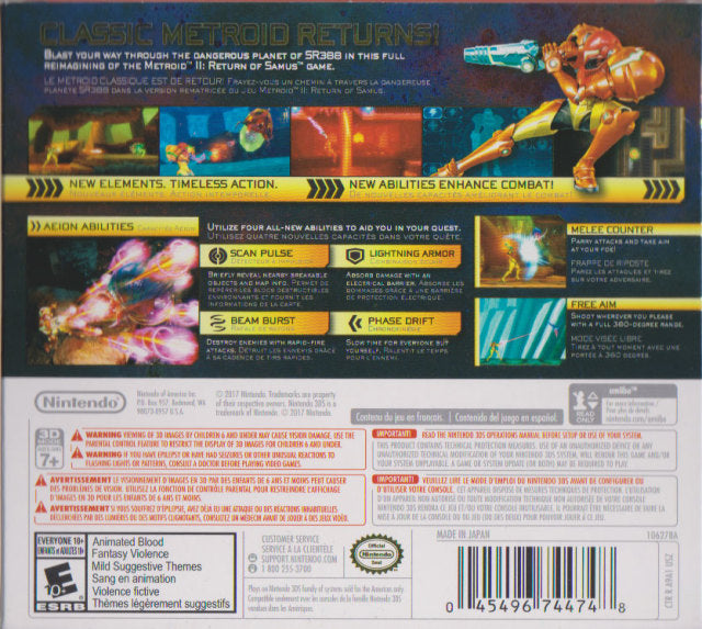 Metroid: Samus Returns (Special Edition) (Game Only) - Nintendo 3DS [Pre-Owned] Video Games Nintendo   