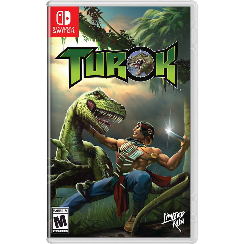 Turok (Limited Run #043) - (NSW) Nintendo Switch [Pre-Owned] Video Games Limited Run Games   