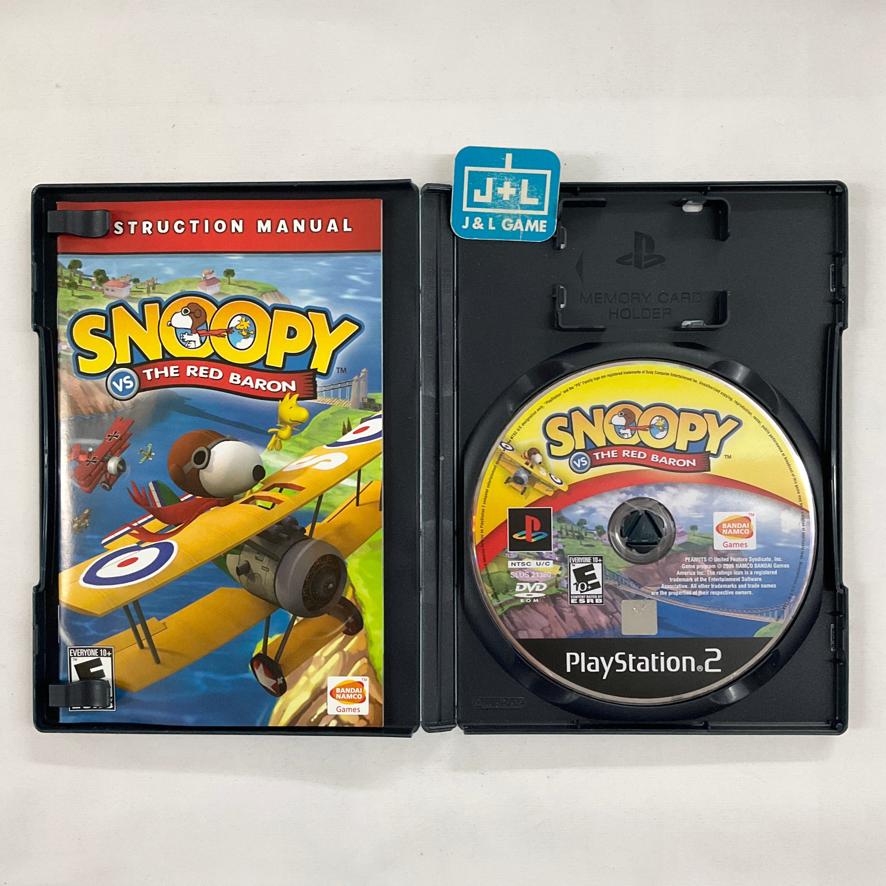 Snoopy Vs. The Red Baron - (PS2) PlayStation 2 [Pre-Owned] Video Games BANDAI NAMCO Entertainment   