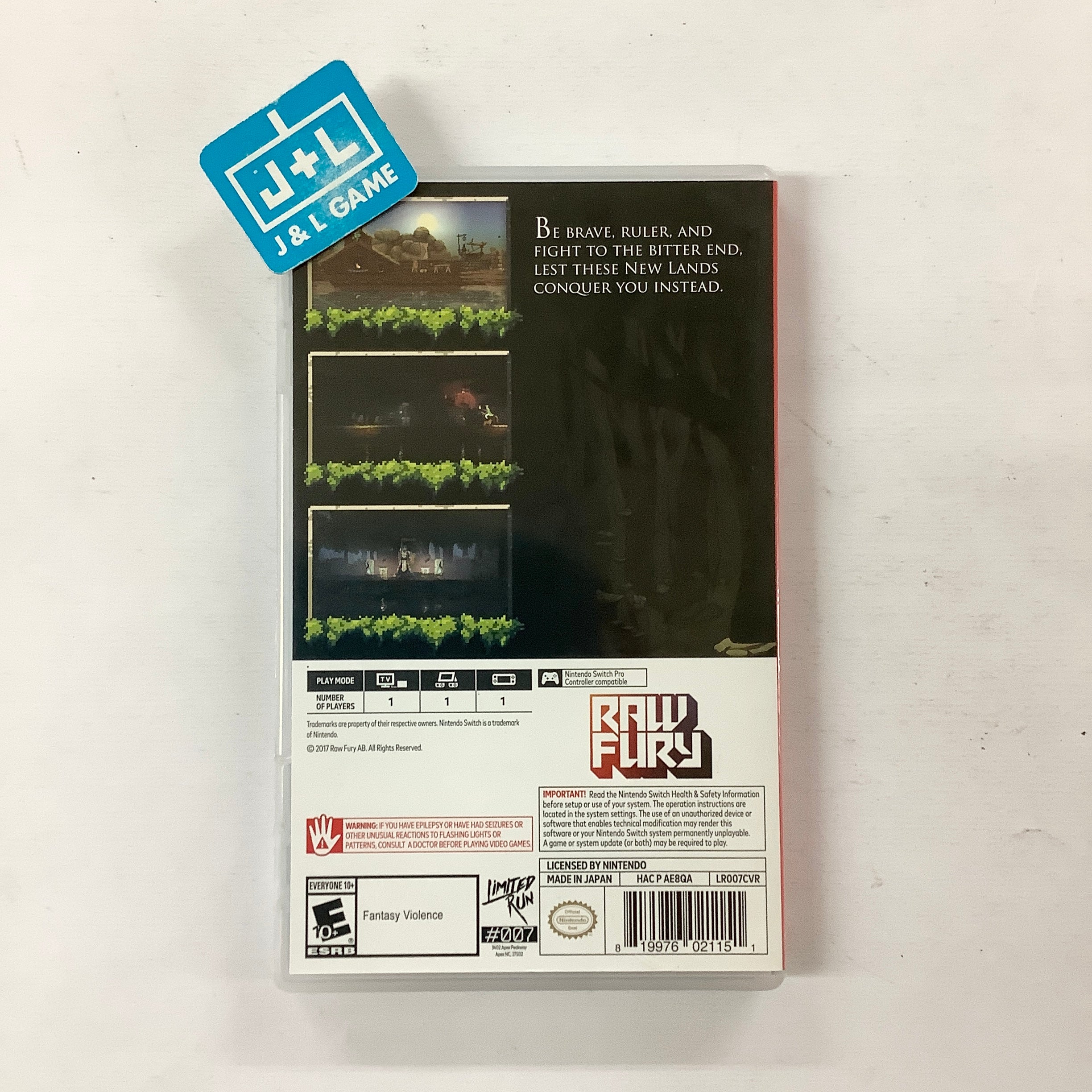 Kingdom: New Lands (Limited Run #007) - (NSW) Nintendo Switch [Pre-Owned] Video Games Limited Run Games   