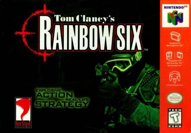 Tom Clancy's Rainbow Six (Gray) - (N64) Nintendo 64 [Pre-Owned] Video Games Red Storm Entertainment   