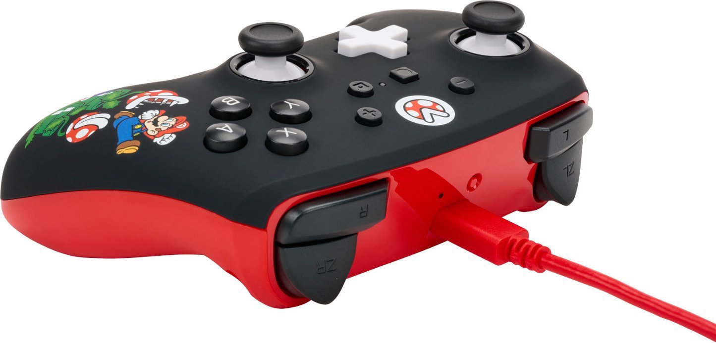 PowerA Enhanced Wired Controller (Mario Mayhem) - (NSW) Nintendo Switch Accessories PowerA   