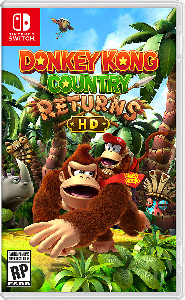 Donkey Kong Country Returns HD - (NSW) Nintendo Switch Video Games Nintendo   