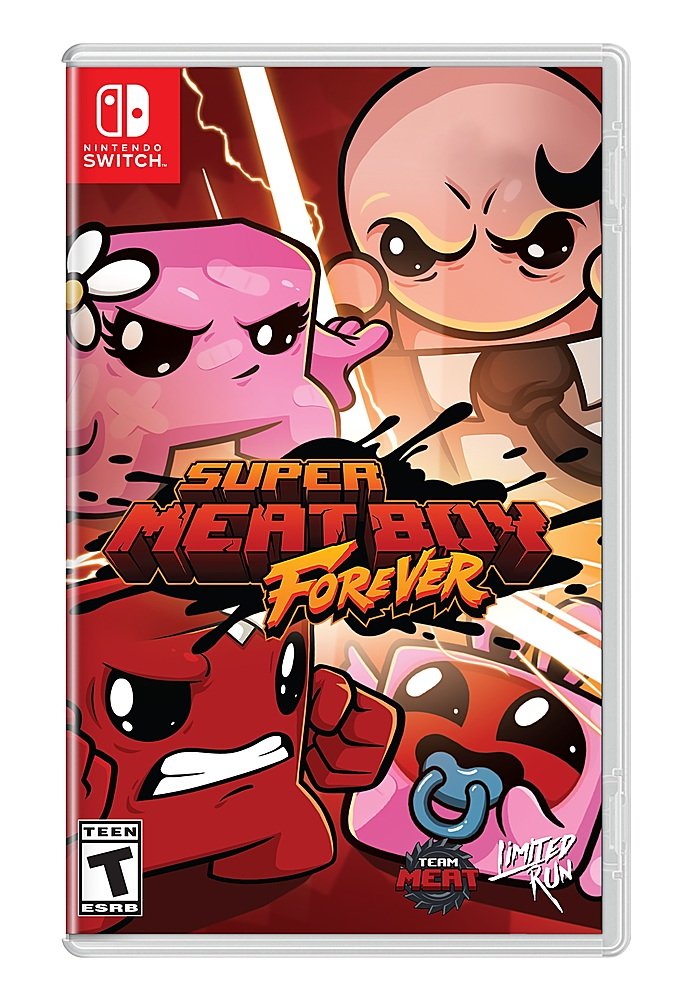 Super Meat Boy Forever (Limited Run #116) (Alt. Cover) - (NSW) Nintendo Switch [Pre-Owned] Video Games Limited Run Games   