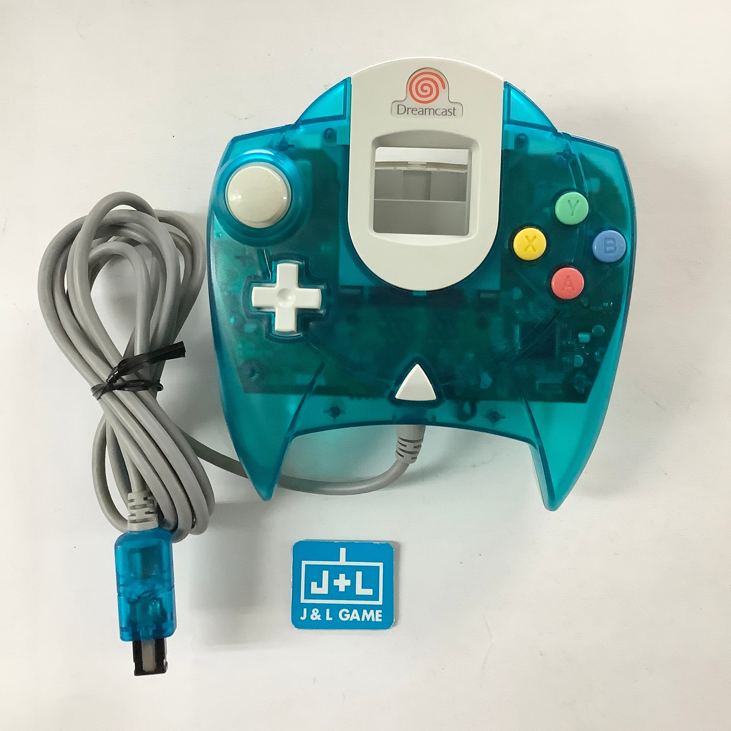 Sega Dreamcast Controller (Aqua Blue) - Sega Dreamcast [Pre-Owned] Accessories SEGA   