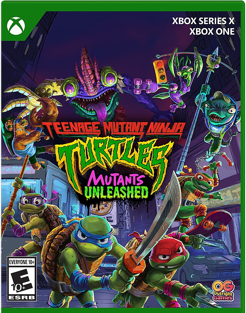 Teenage Mutant Ninja Turtles: Mutants Unleashed - (XSX) Xbox Series X Video Games Outright Games   