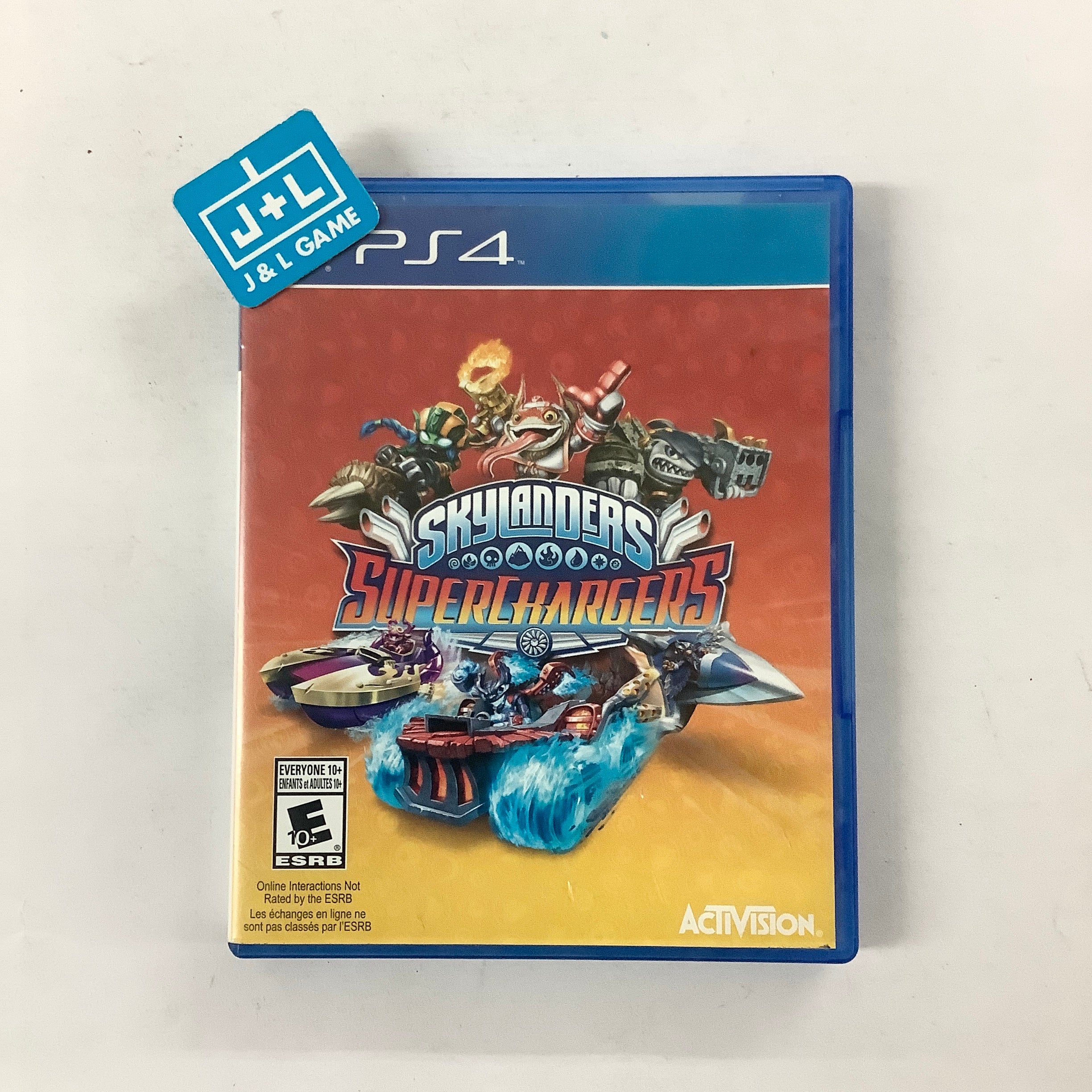 Skylanders SuperChargers (Game Only) - (PS4) PlayStation 4 [Pre-Owned] Video Games Activision   