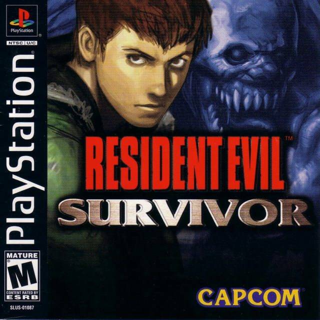 Resident Evil Survivor - (PS1) PlayStation 1 [Pre-Owned] Video Games Capcom   