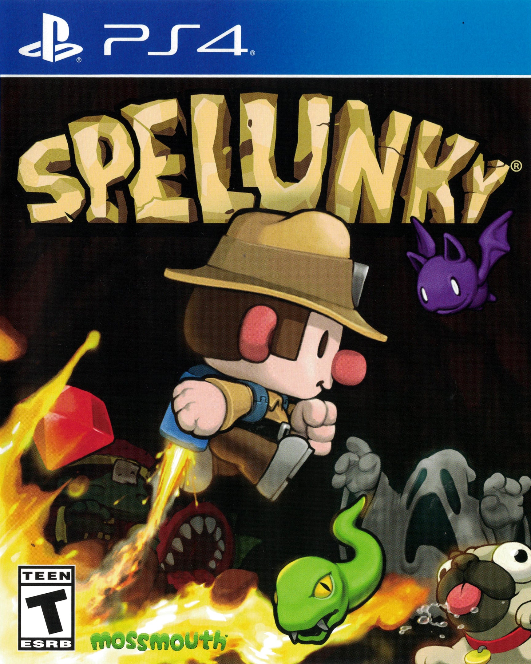 Spelunky (Limited Run #220) - (PS4) PlayStation 4 [Pre-Owned] Video Games Limited Run Games   