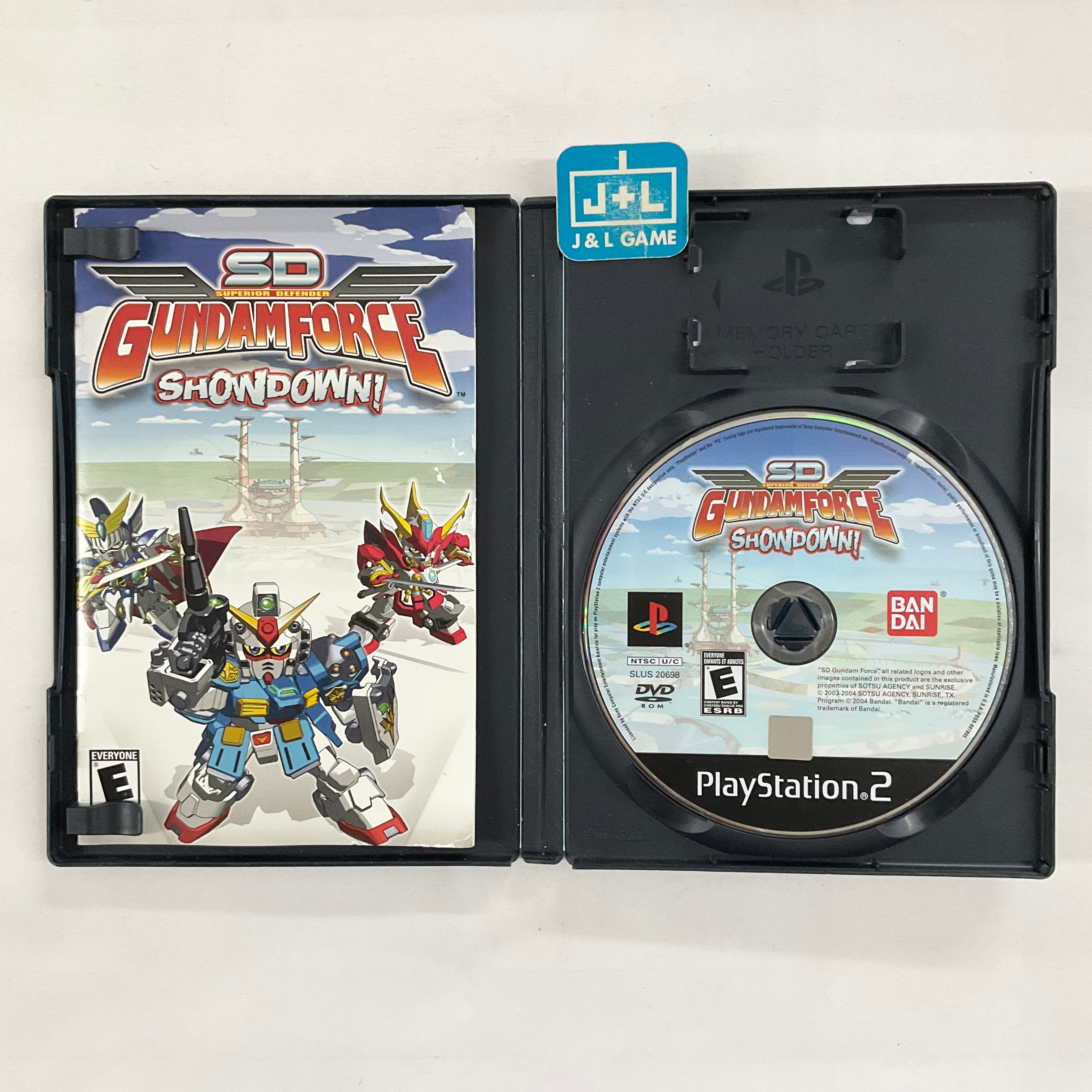 SD Gundam Force: Showdown! - (PS2) PlayStation 2 [Pre-Owned] Video Games Bandai   