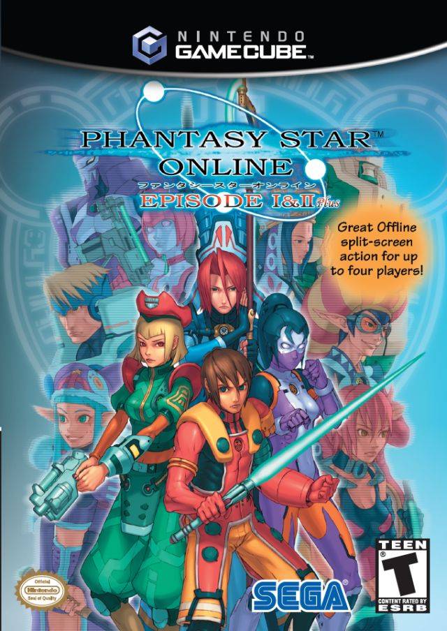 Phantasy Star Online Episode I & II Plus - (GC) GameCube [Pre-Owned] Video Games Sega   