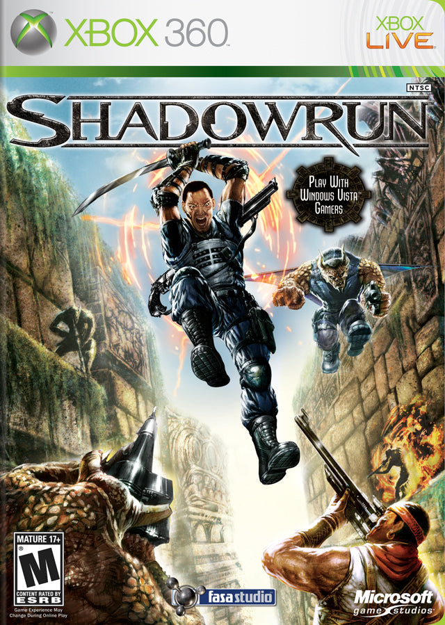 Shadowrun - Xbox 360 [Pre-Owned] Video Games Microsoft Game Studios   