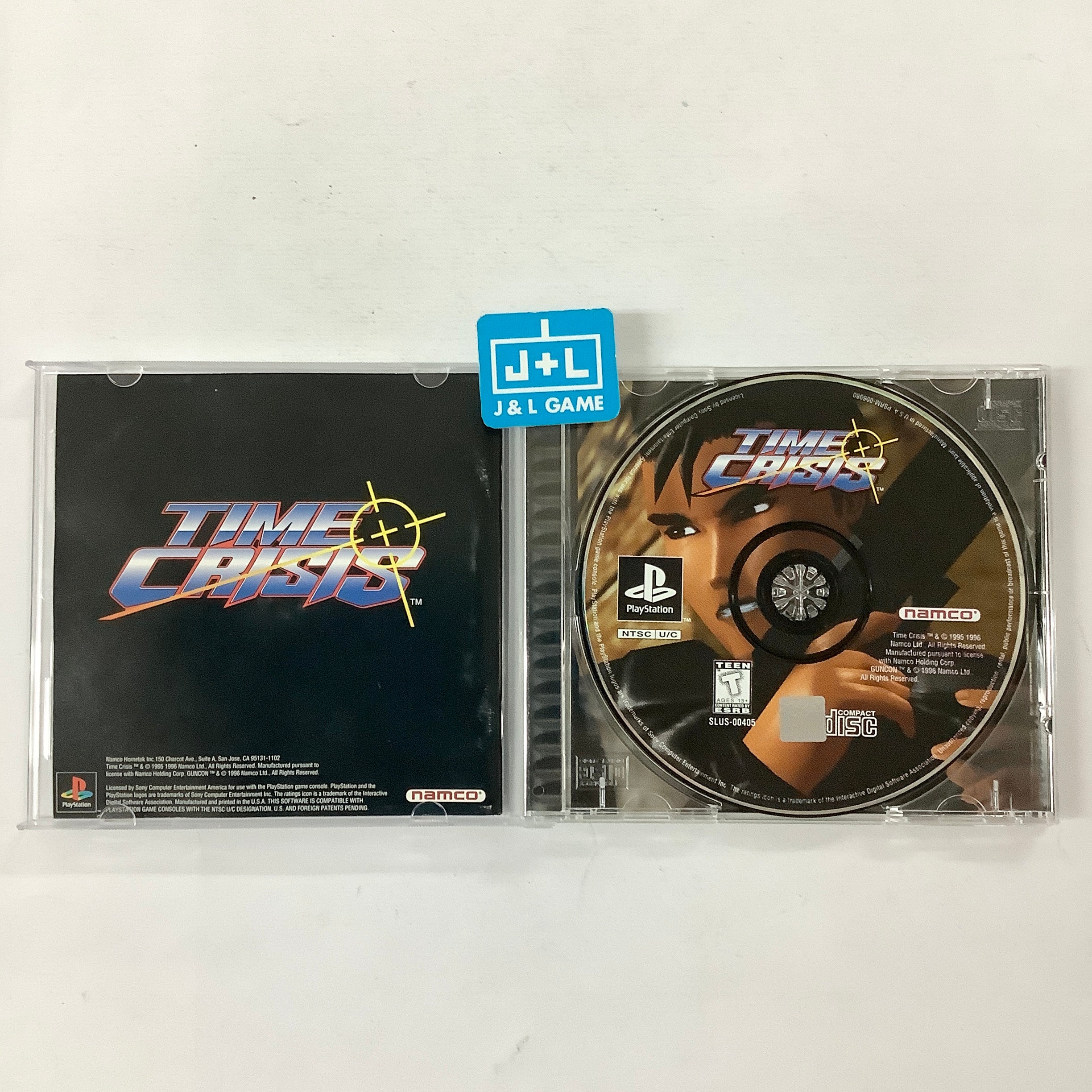 Time Crisis - (PS1) PlayStation 1 [Pre-Owned] Video Games Namco   