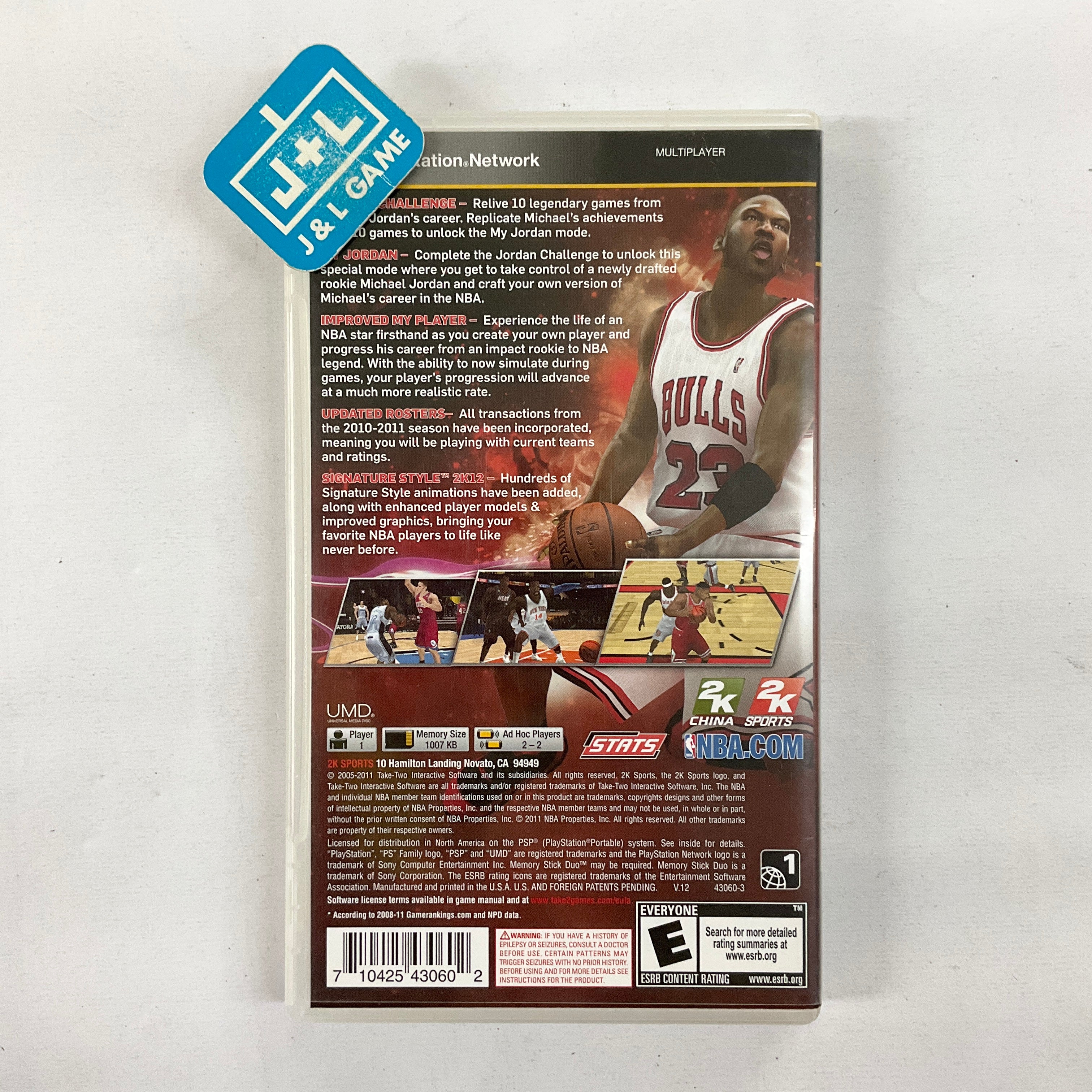 NBA 2K12 - Sony PSP [Pre-Owned] Video Games 2K GAMES   