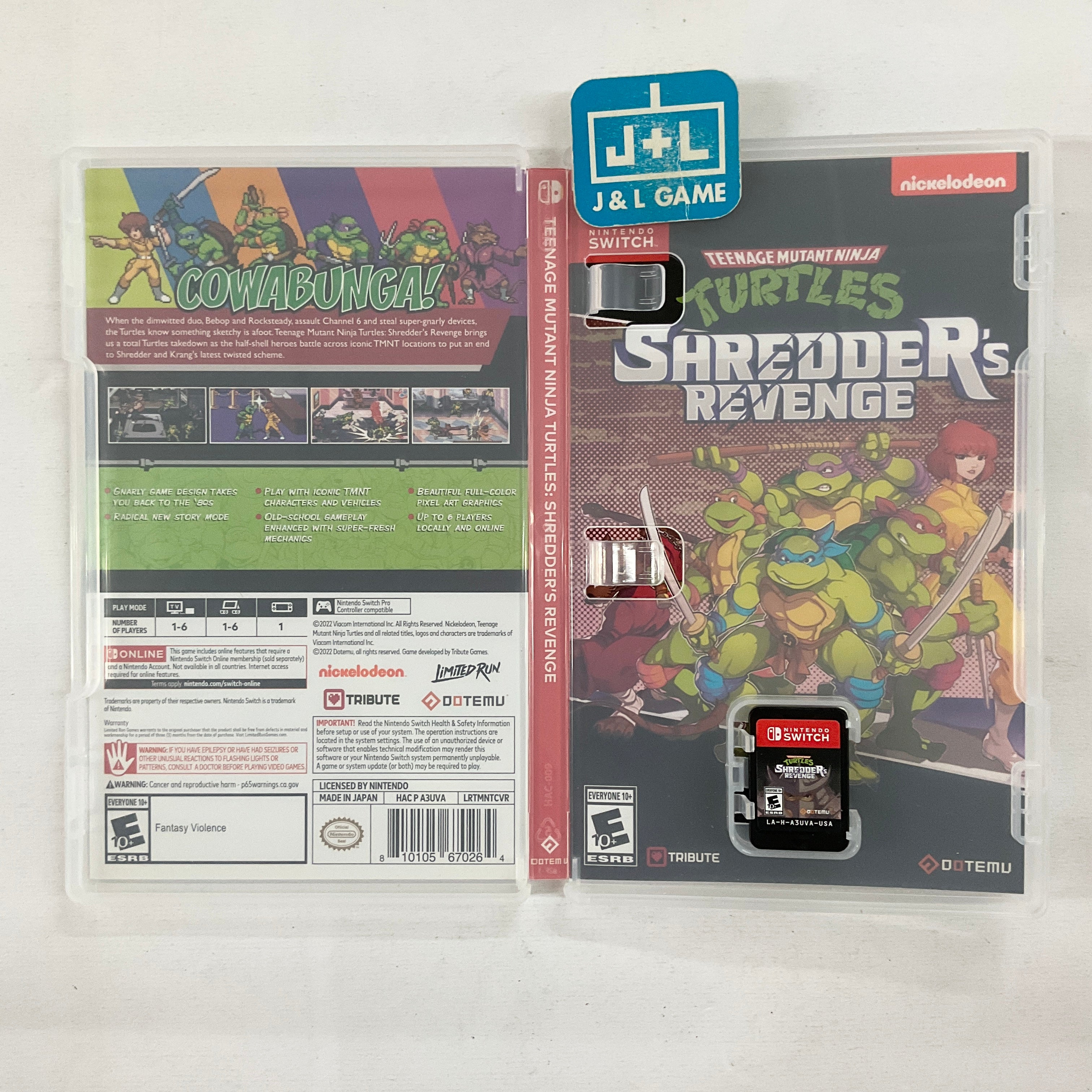 Teenage Mutant Ninja Turtles: Shredder's Revenge - (NSW) Nintendo Switch [Pre-Owned] Video Games Merge Games   