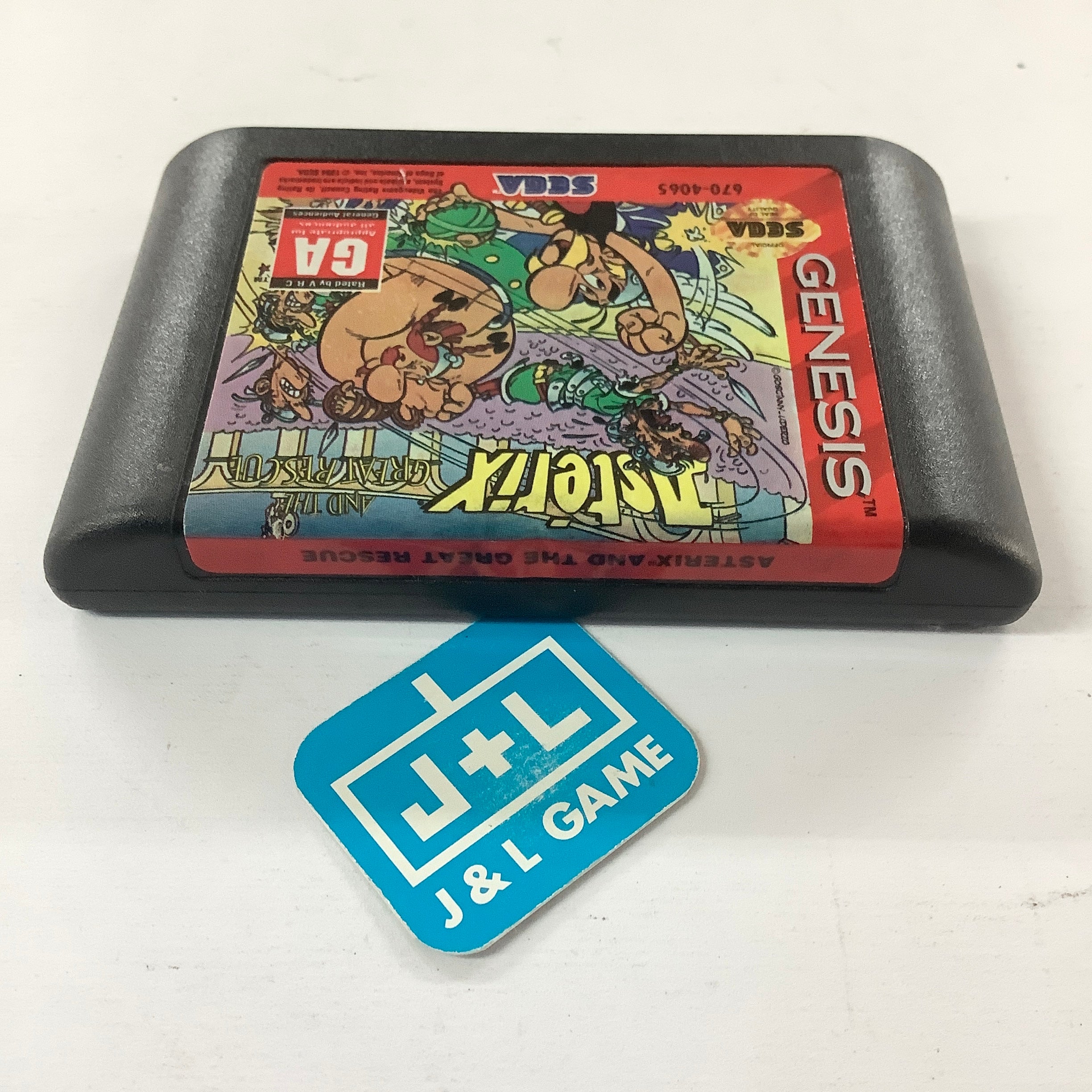 Asterix and the Great Rescue - (SG) SEGA Genesis [Pre-Owned] Video Games Sega   