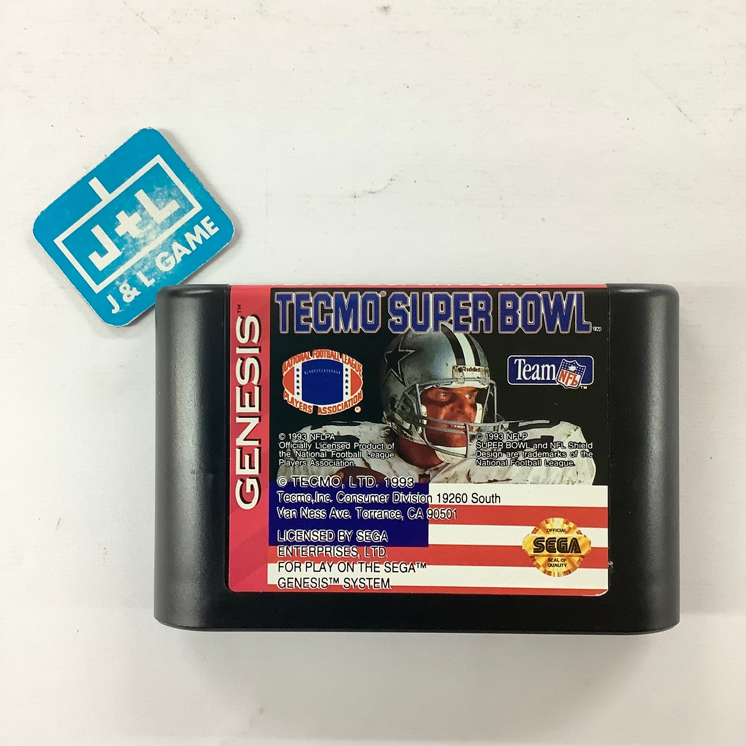 Tecmo Super Bowl - (SG) SEGA Genesis [Pre-Owned] Video Games Tecmo   