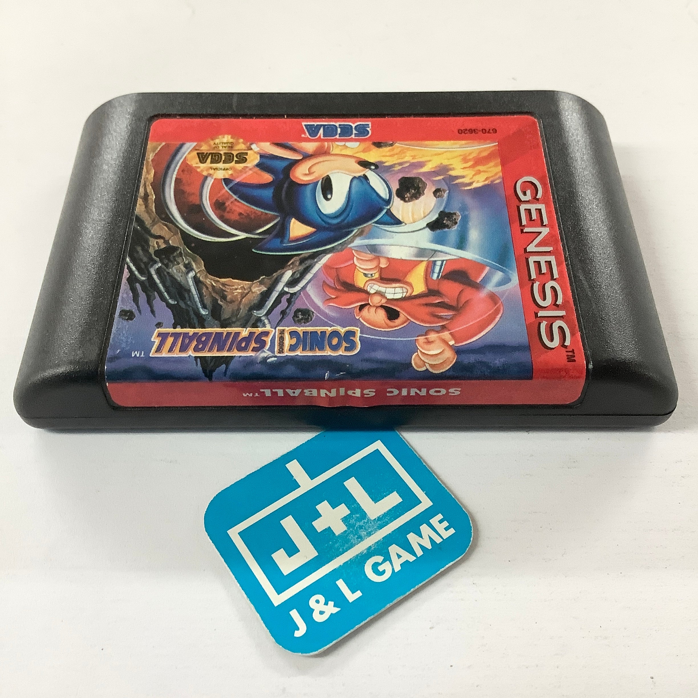 Sonic the Hedgehog Spinball - (SG) SEGA Genesis [Pre-Owned] Video Games Sega   