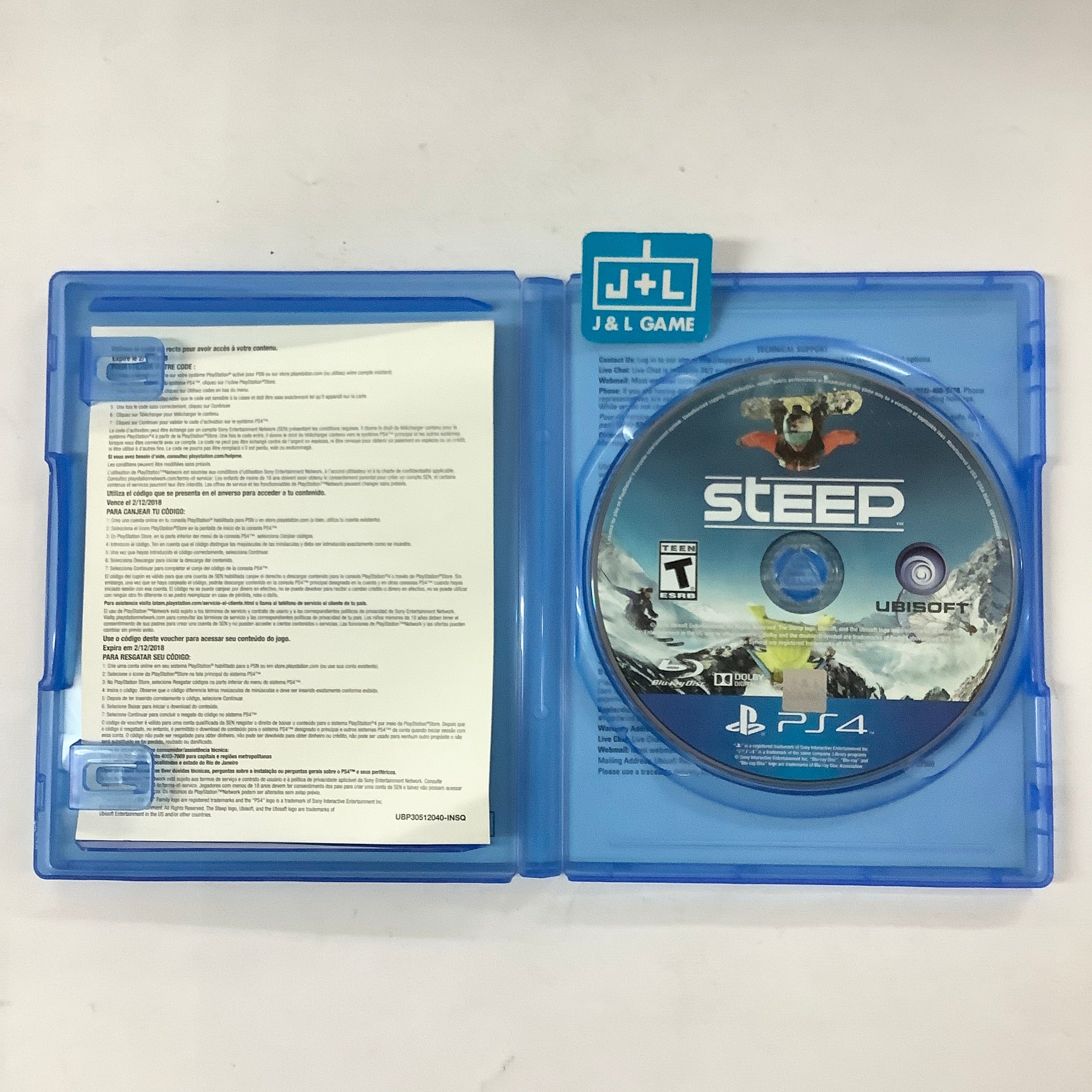 Steep - (PS4) PlayStation 4 [Pre-Owned] Video Games Ubisoft   