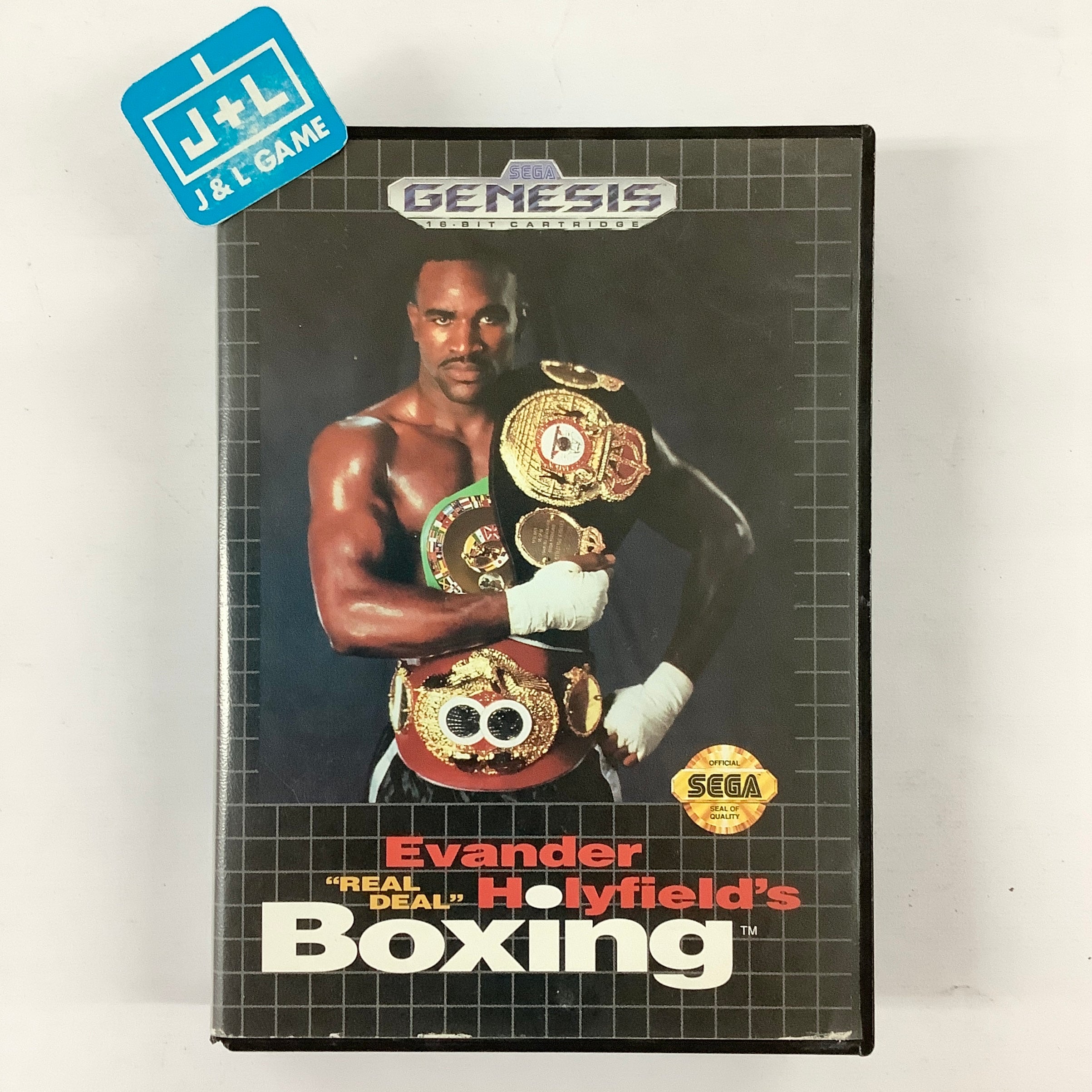 Evander 'Real Deal' Holyfield's Boxing - (SG) SEGA Genesis [Pre-Owned] Video Games Sega   