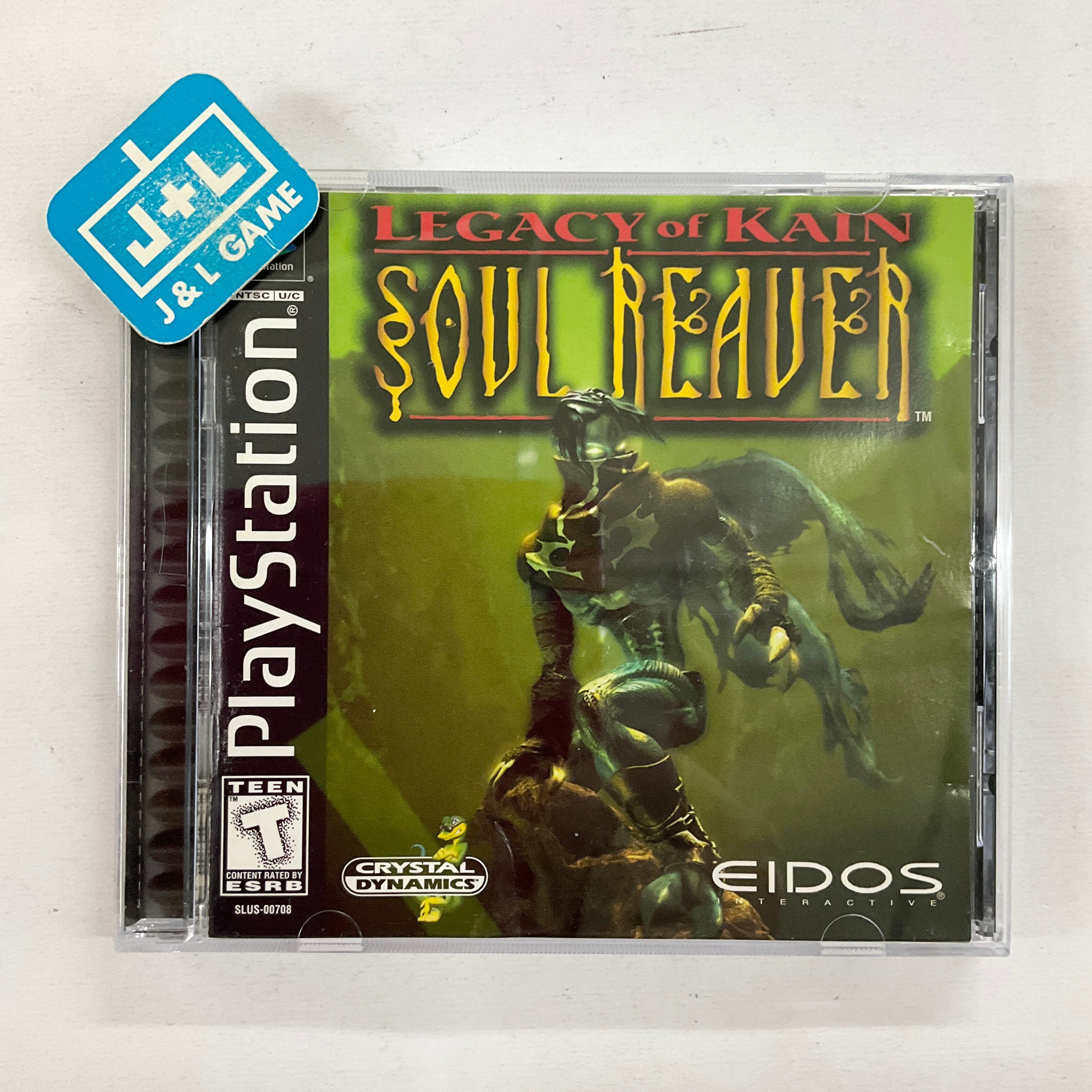 Legacy of Kain: Soul Reaver - (PS1) PlayStation 1 [Pre-Owned] Video Games Eidos Interactive   