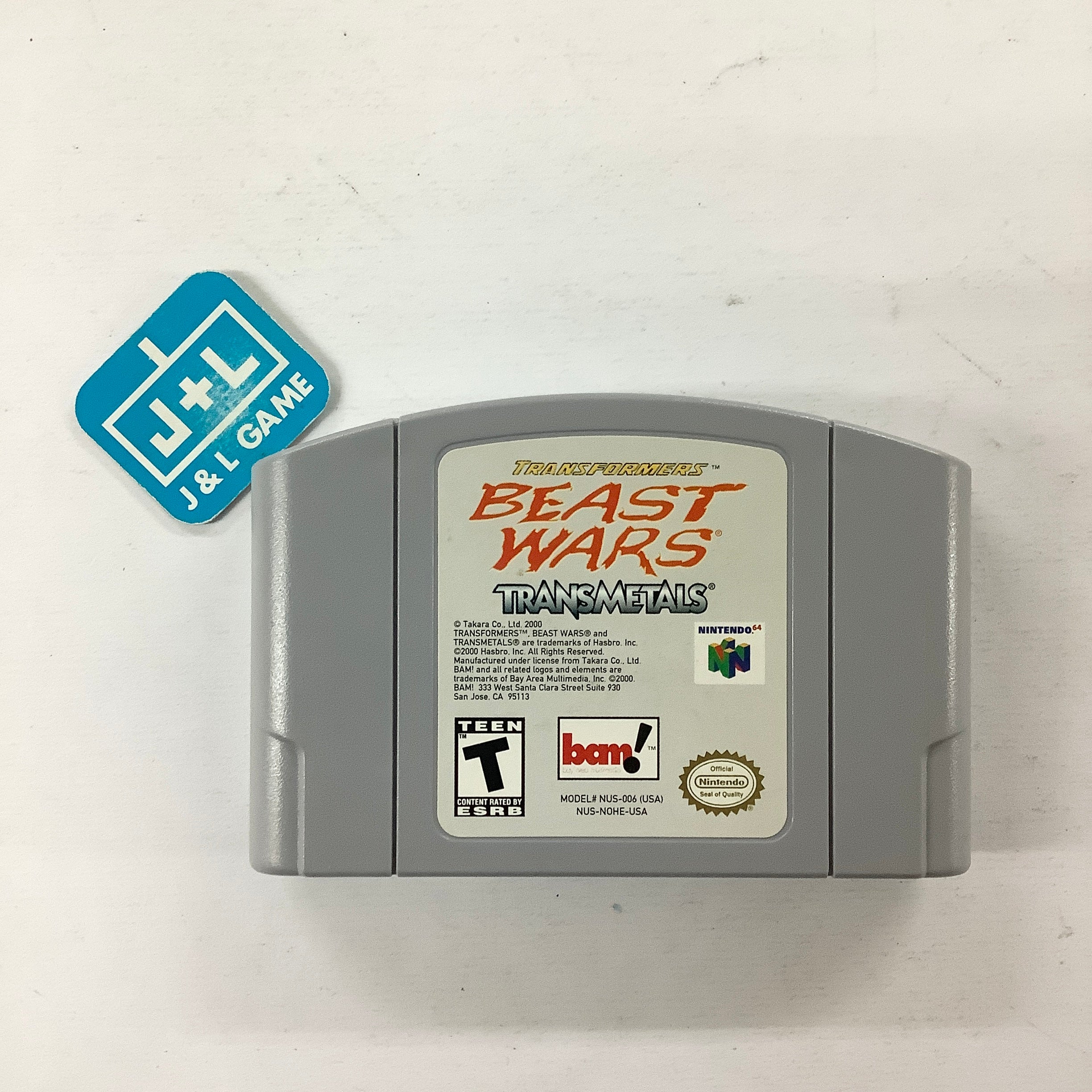 Transformers: Beast Wars Transmetals - (N64) Nintendo 64 [Pre-Owned] Video Games Bam Entertainment   