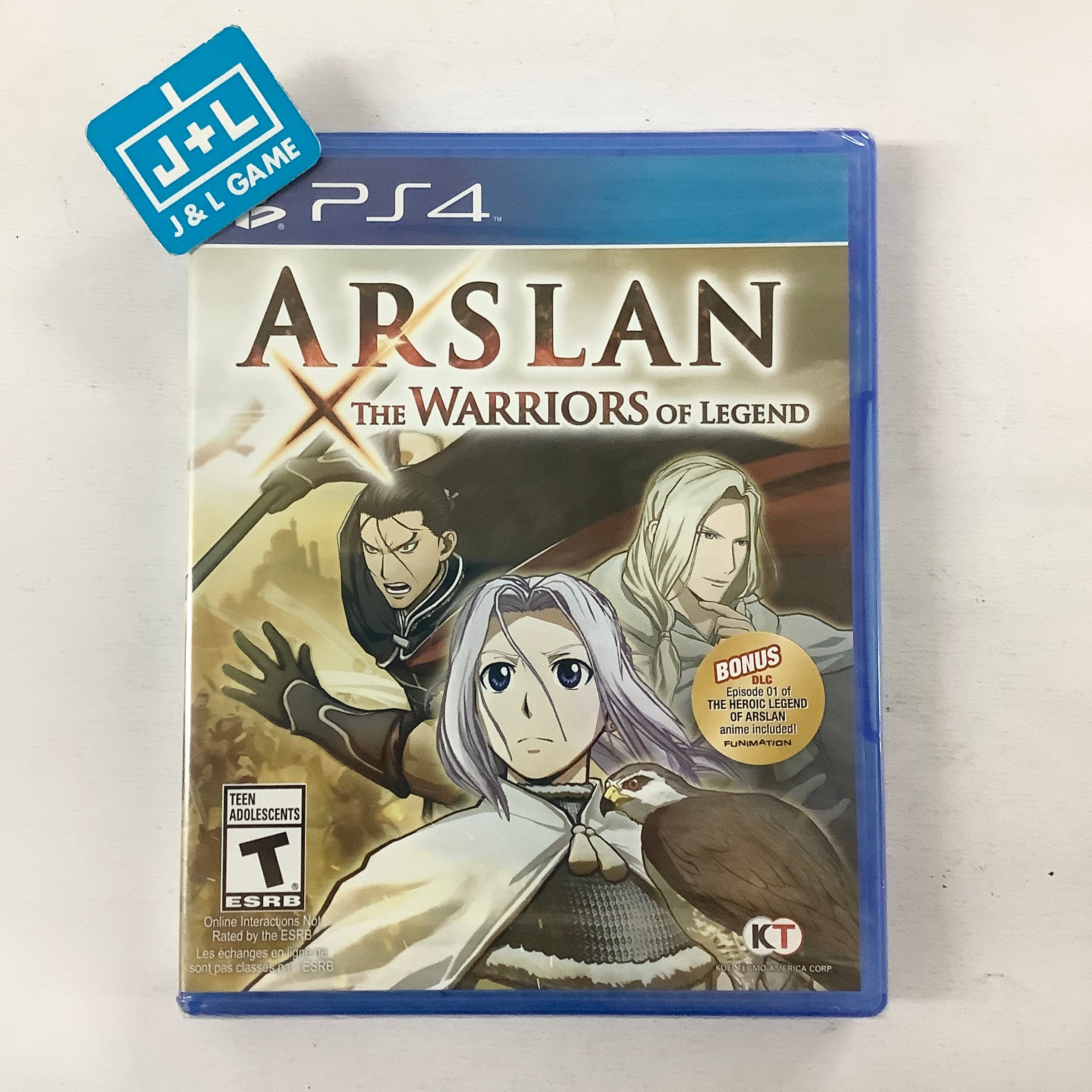 Arslan: The Warriors of Legend - (PS4) PlayStation 4 Video Games Koei Tecmo Games   