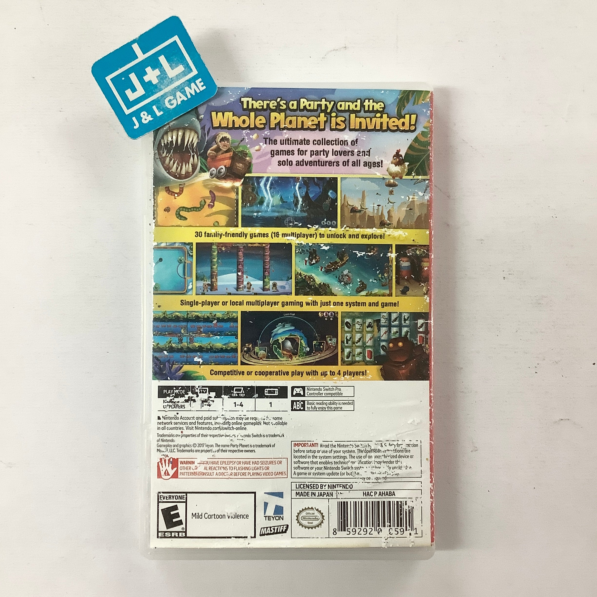 Party Planet - (NSW) Nintendo Switch [Pre-Owned] Video Games Mastiff   