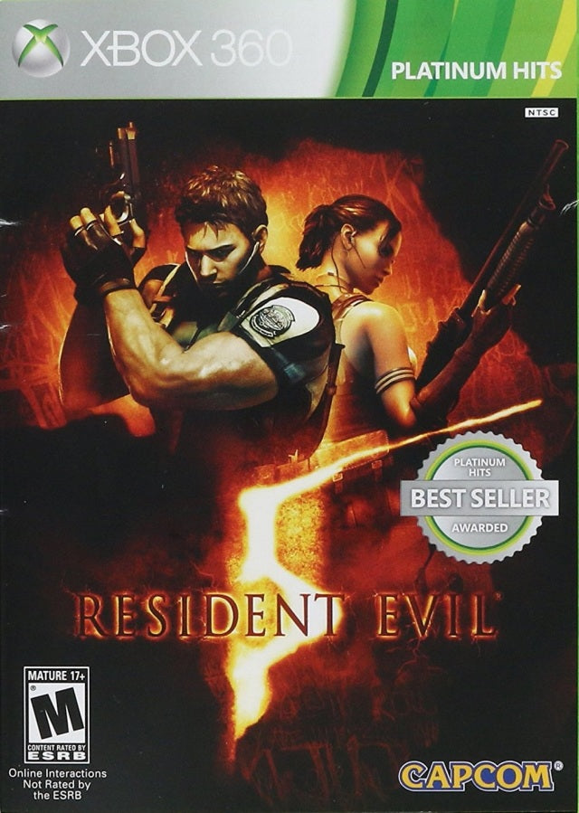 Resident Evil 5 (Platinum Hits) - Xbox 360 Video Games Capcom   