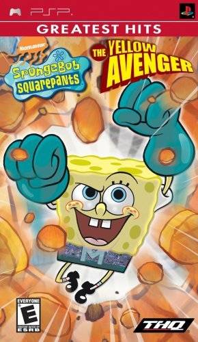 Spongebob Squarepants: The Yellow Avenger (Greatest Hits) - Sony PSP [Pre-Owned] Video Games THQ   