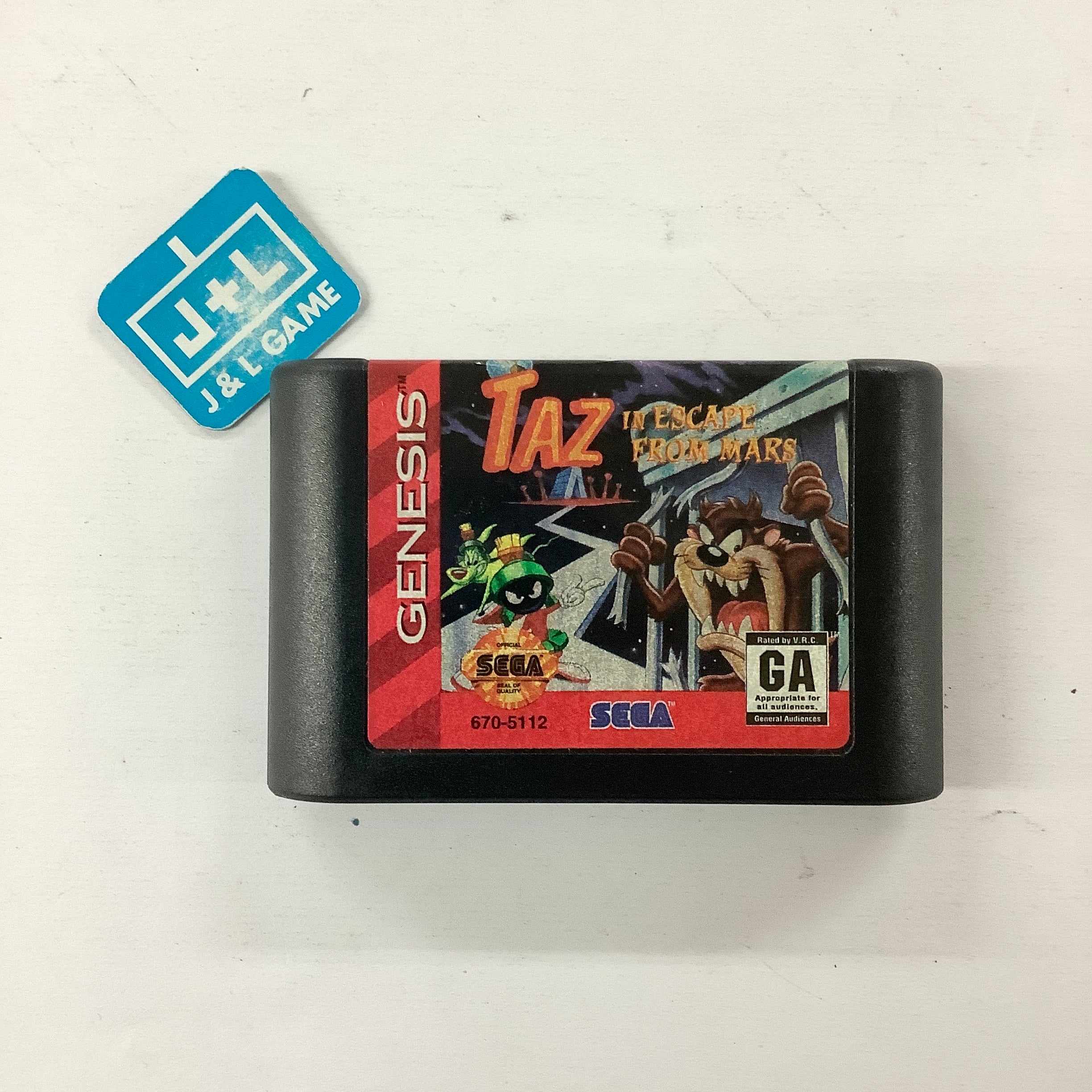 Taz in Escape From Mars - (SG) SEGA Genesis [Pre-Owned] Video Games Sega   