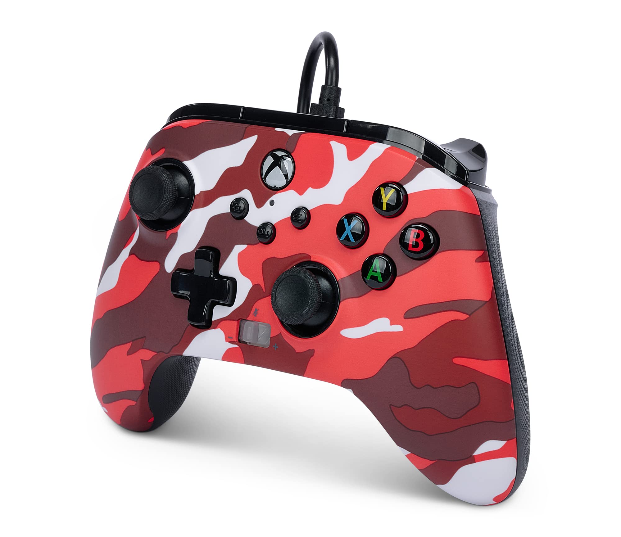 PowerA Enhanced Wired Controller (Red Camo) - (XSX) Xbox Series X Video Games PowerA   