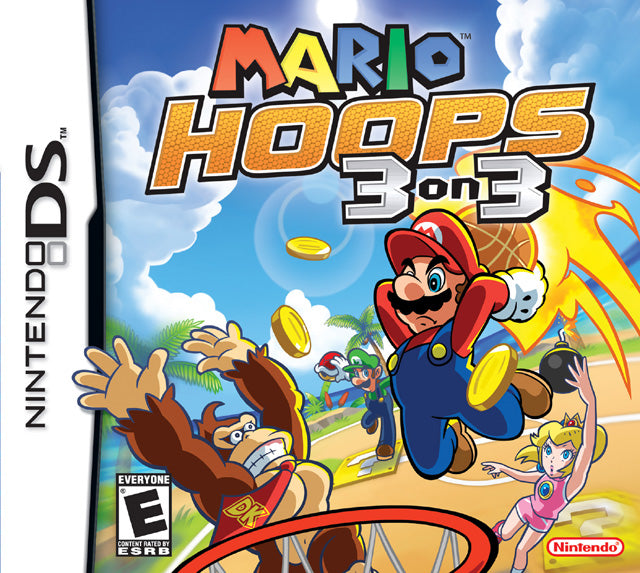 Mario Hoops 3 On 3 - (NDS) Nintendo DS [Pre-Owned] Video Games Nintendo   