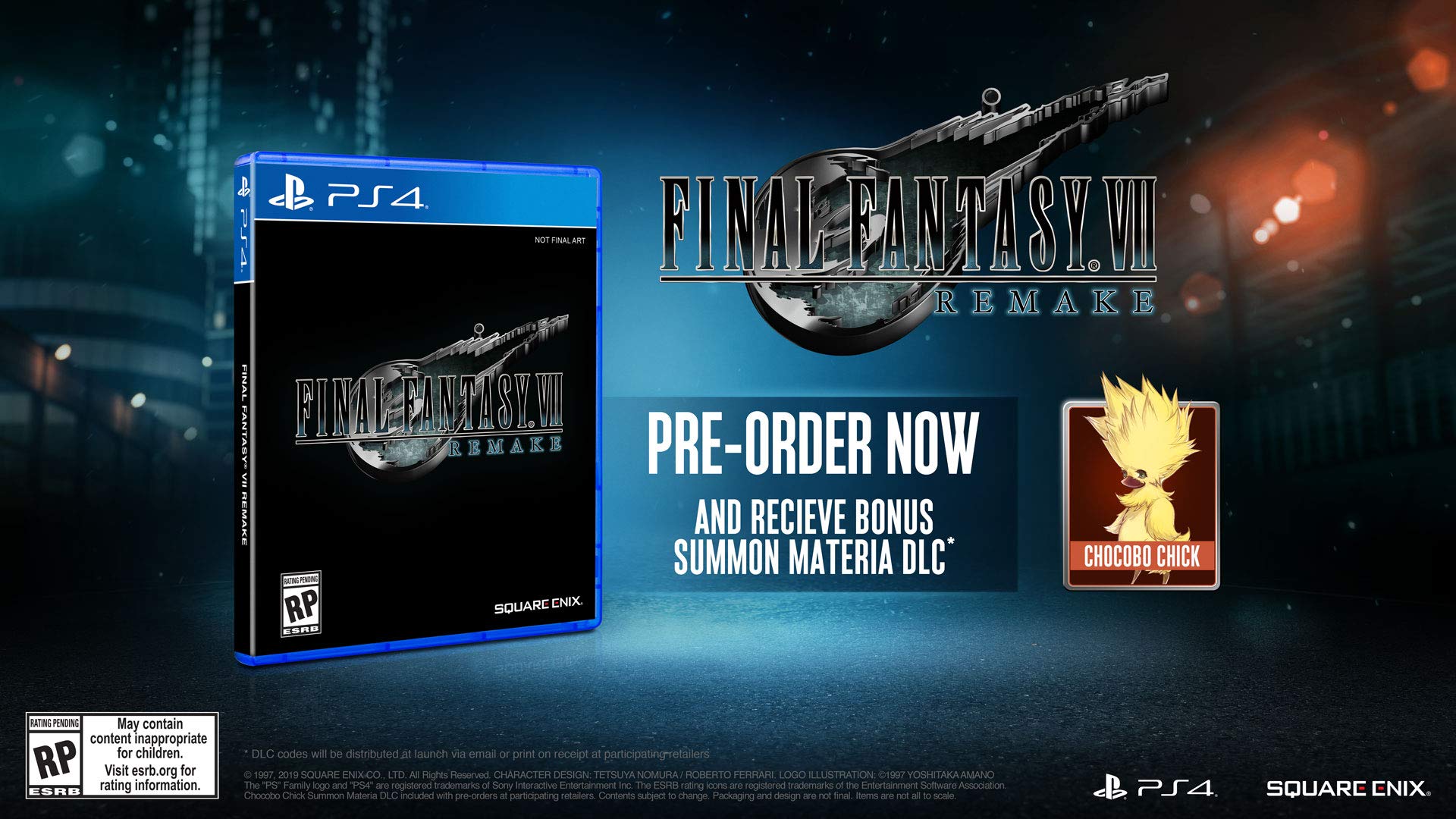 Final Fantasy VII: Remake - (PS4) PlayStation 4 [Pre-Owned] (Asia Import) Video Games Square Enix   